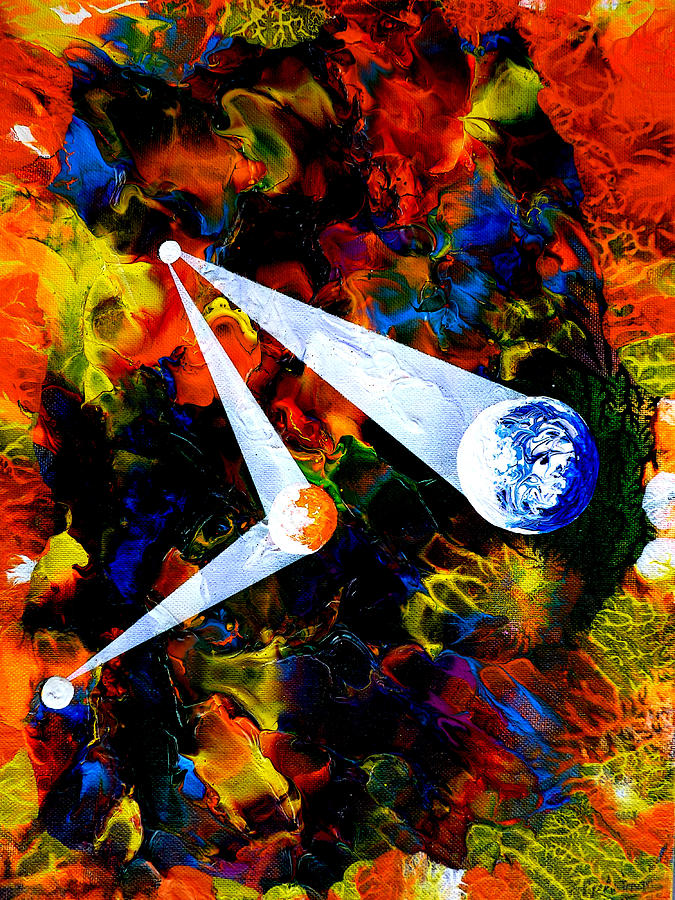 Peace Connection Painting by Pj LockhArt