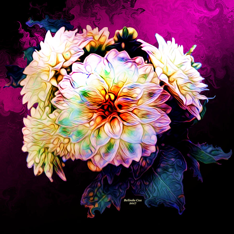 Peace Flowers Digital Art by Artful Oasis