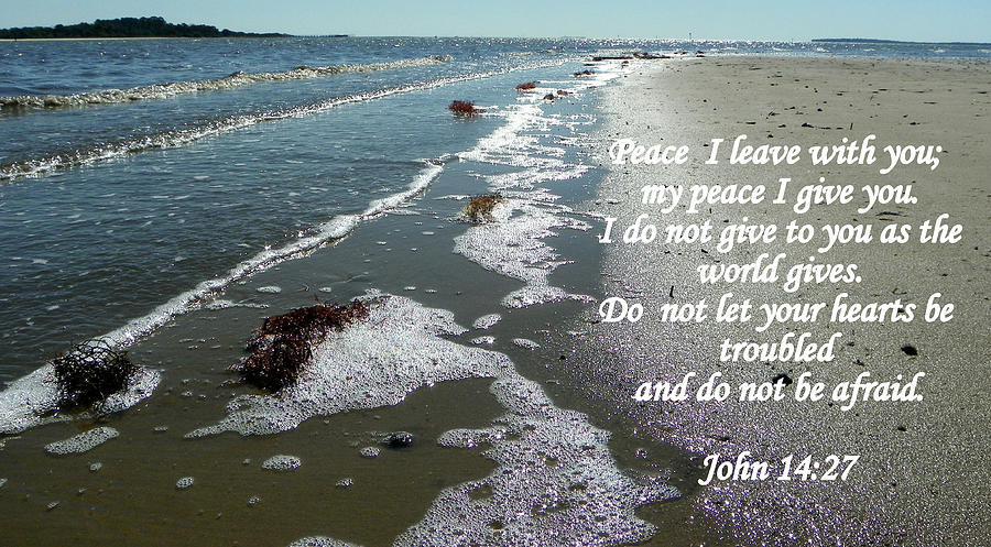 Peace I Leave You Photograph by Sheri McLeroy