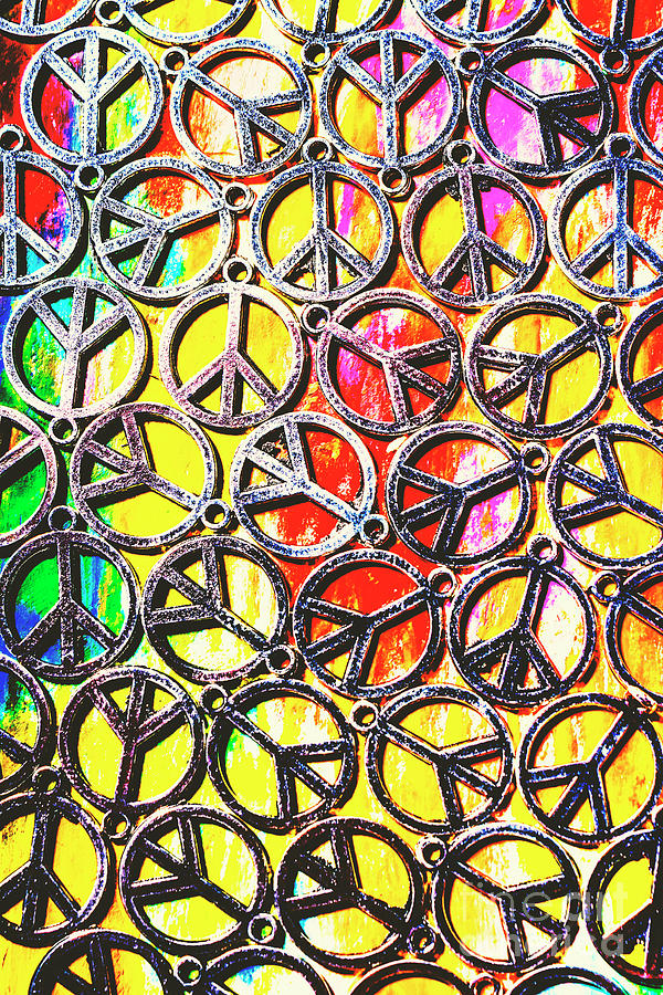 Abstract Photograph - Peace in all colours by Jorgo Photography