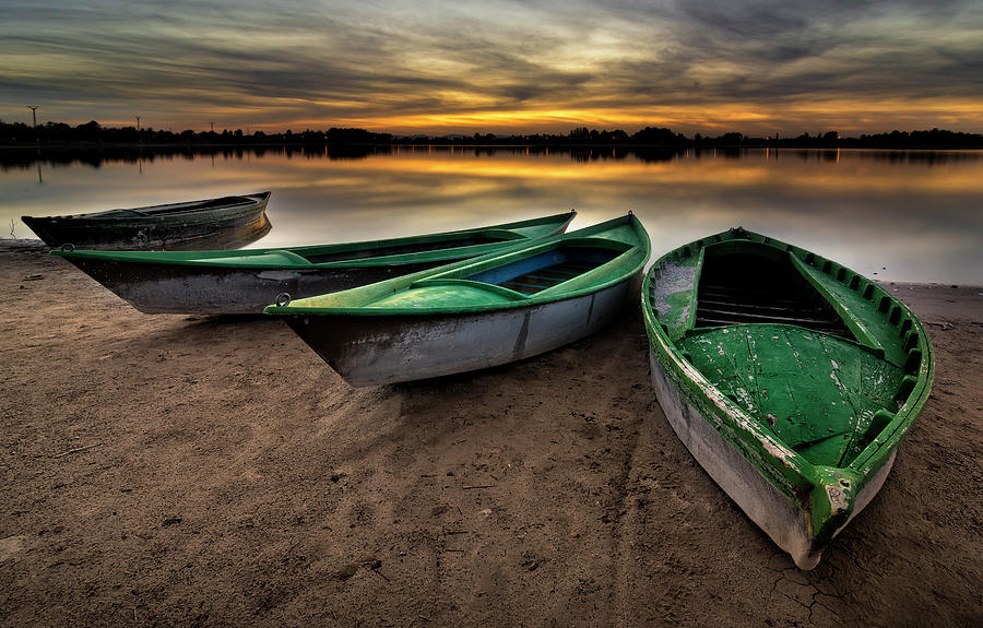 Peace in the lagoon Photograph by Hernan Bua