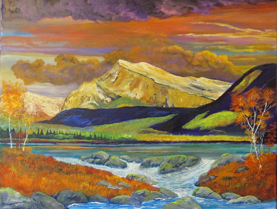 Peace in the Valley Painting by Dave Farrow