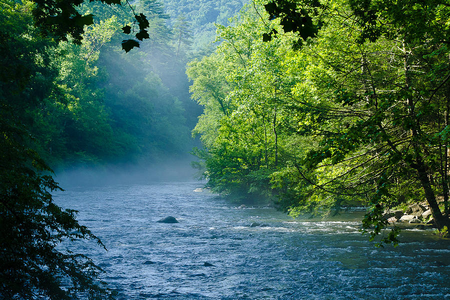 Great Smoky Mountains Photograph - Peace by Kristina Plaas Great Smoky Mountains Photograph - Peace by Kristina Plaas