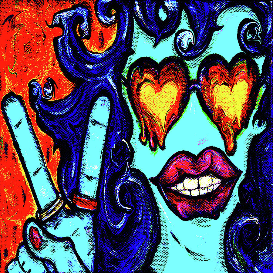 Give Peace A Chance Mixed Media by Meghan Elizabeth