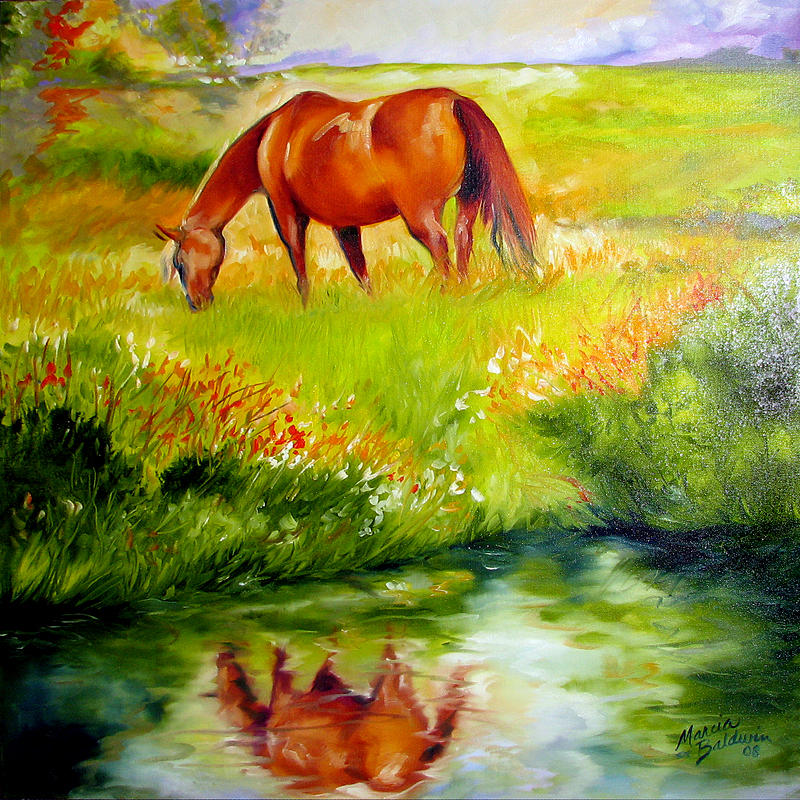 Peace  Painting by Marcia Baldwin
