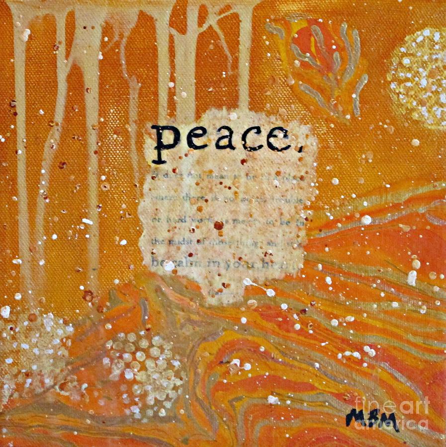 Peace Painting by Mary Mirabal