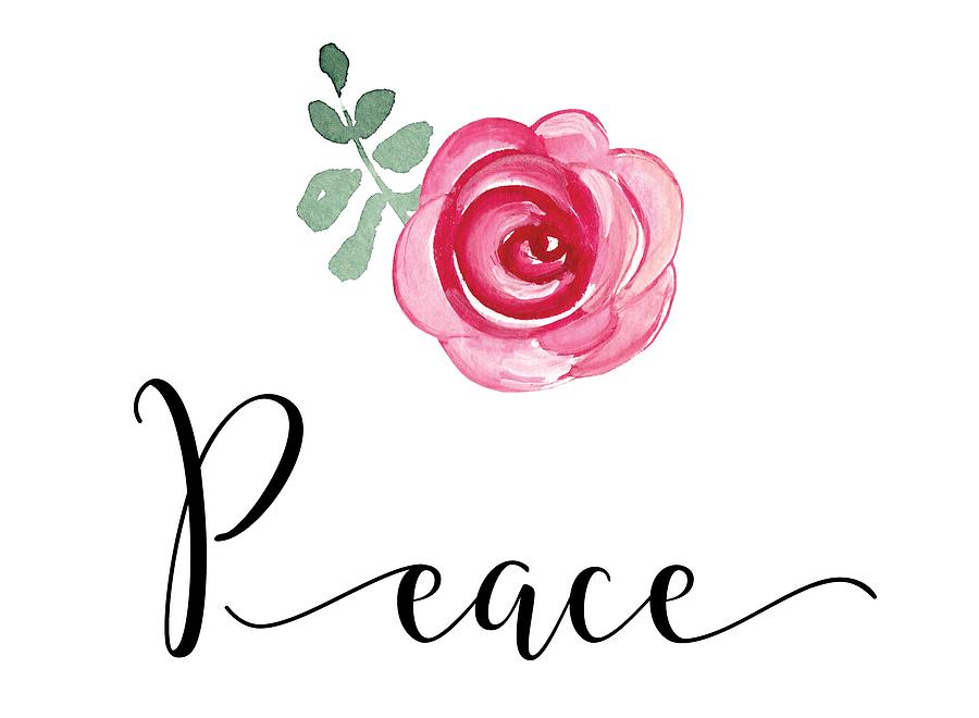 Peace Mixed Media by Nancy Ingersoll