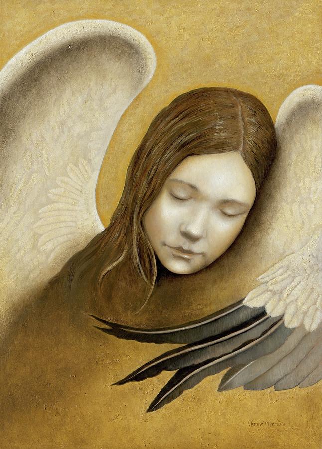 Angels Painting - Peace by Nanne Nyander Angels Painting - Peace by Nanne Nyander