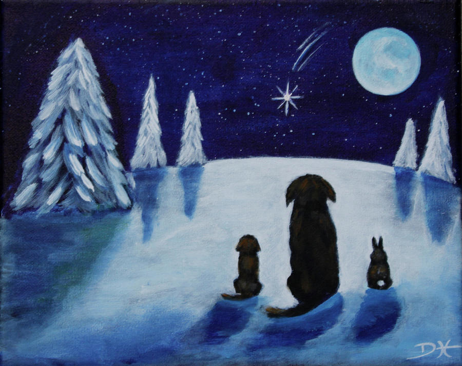 Peace On Earth Painting by Diana Haronis