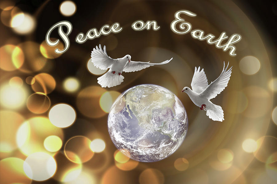 Peace on This Earth Photograph by Debra and Dave Vanderlaan