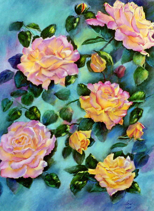 Flower Pastel - Peace Opus by Ann Peck