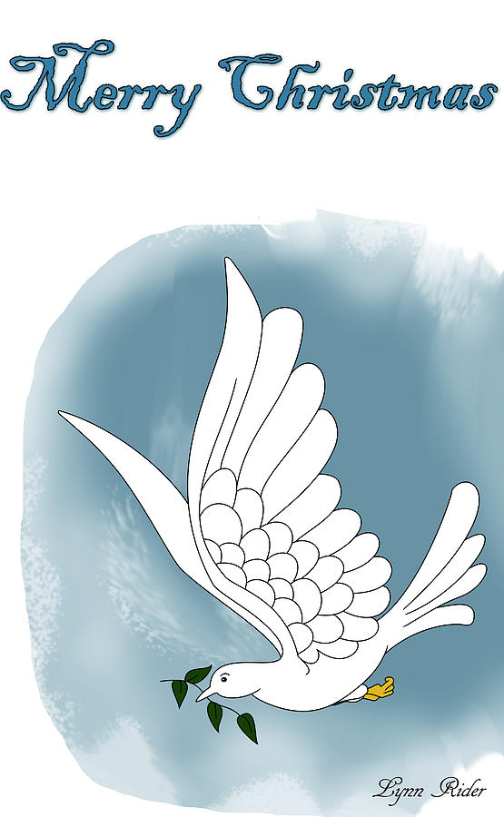Christmas Digital Art - Peace Out by Lynn Rider Christmas Digital Art - Peace Out by Lynn Rider