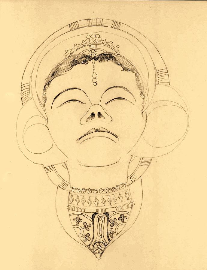 Peace Drawing by Padamvir Singh