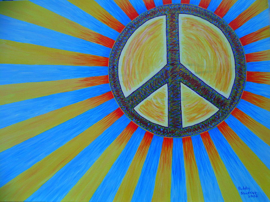 Peace Painting by Paddy Shaffer