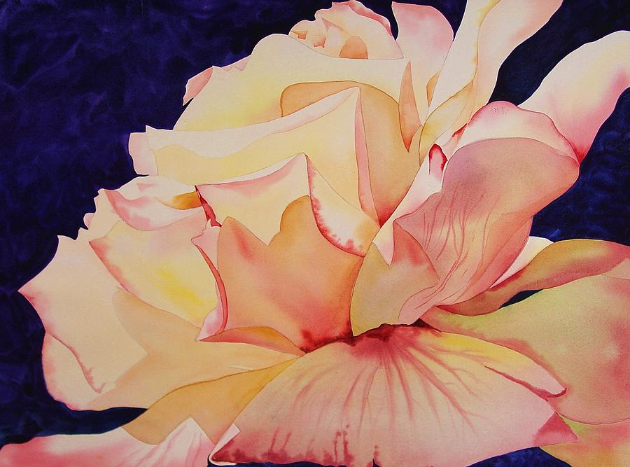 Peace Rose Painting by Marlene Gremillion