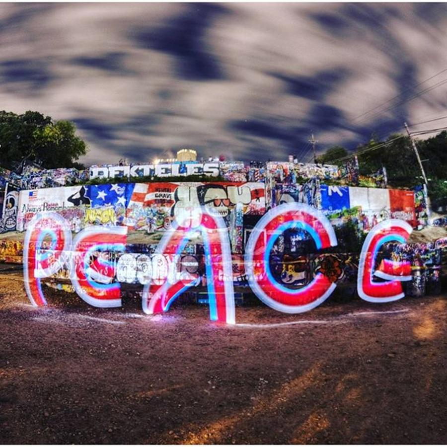 Love Photograph - #peace Shall Prevail If We All Use Our by Andrew Nourse