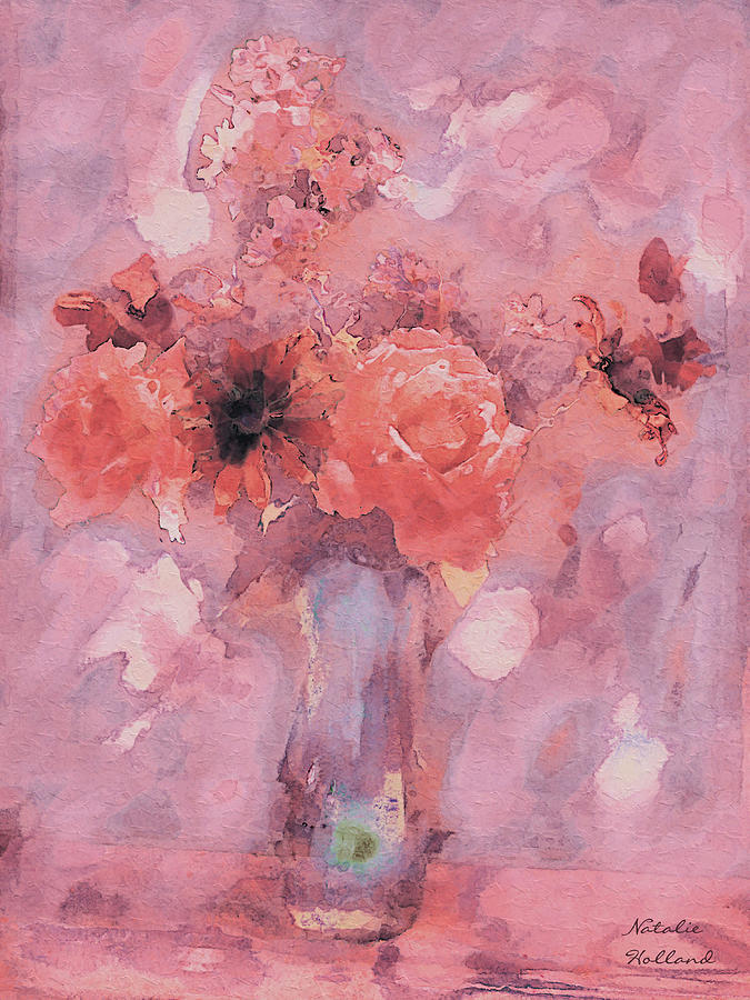 Flower Painting - Peace Sunblaze by Natalie Holland
