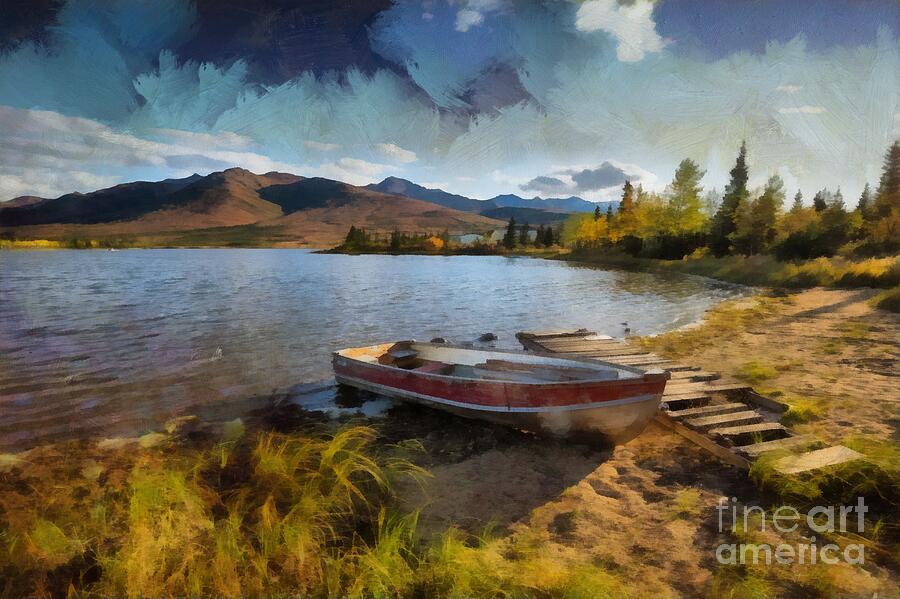 Peaceful and Relaxing Digital Art by Eva Lechner
