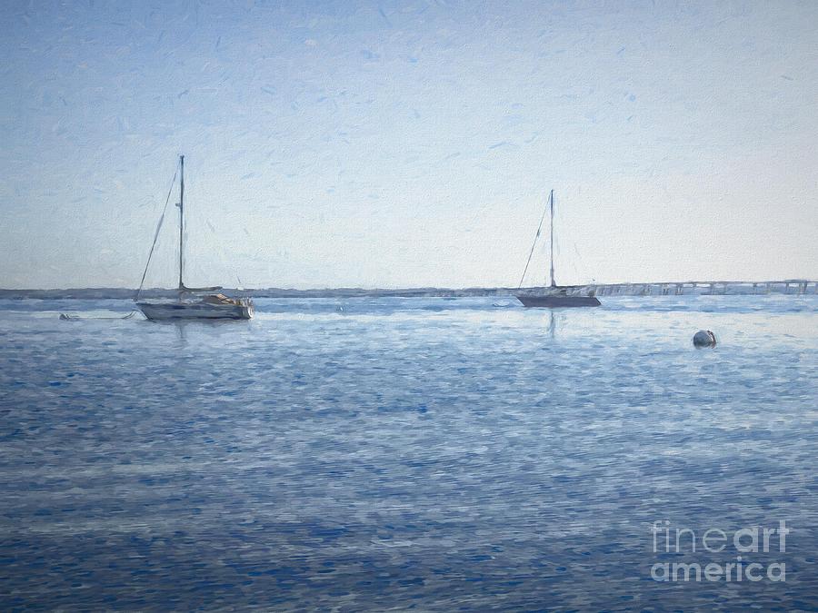 Peaceful boats on St. John River Photograph by Luther Fine Art