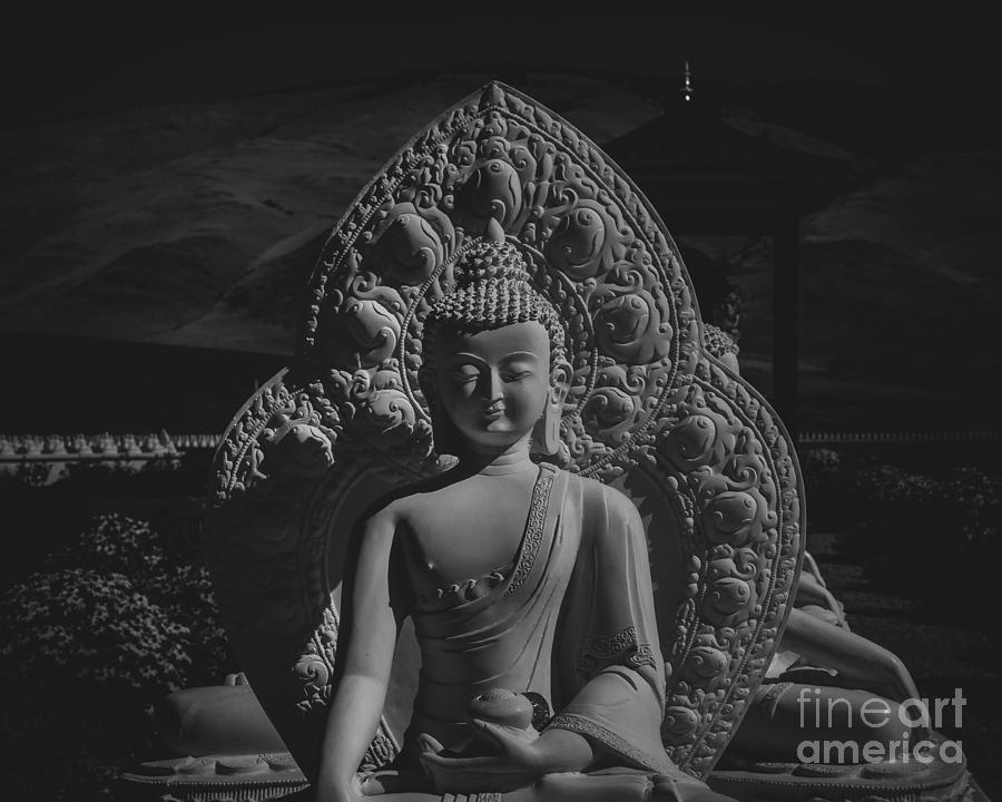 Buddha Photograph - Peaceful Buddha  by Jamie Tipton