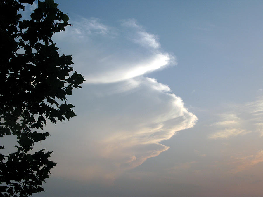 Nature Photograph - Peaceful Clouds by Martie DAndrea