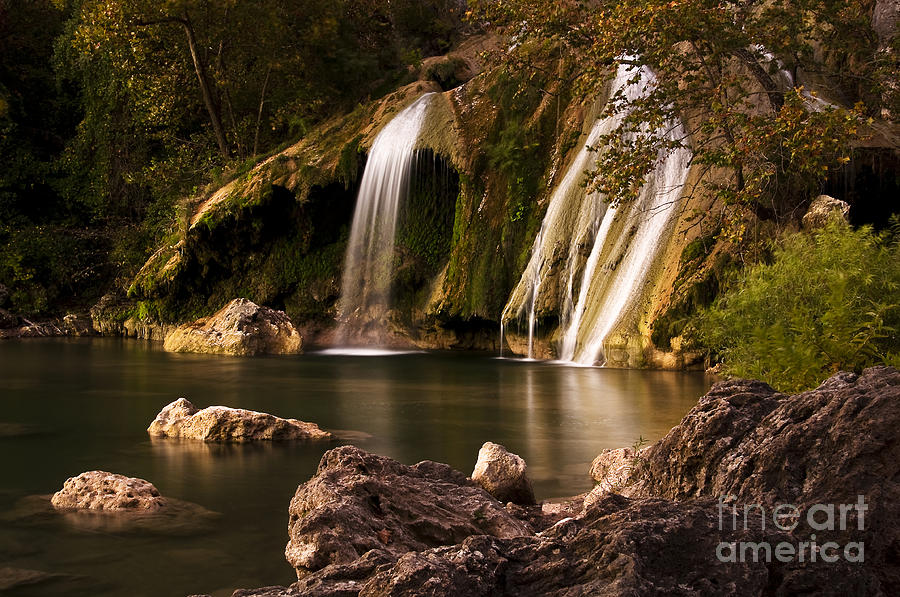 Peaceful Day at Turner Falls Photograph by Tamyra Ayles