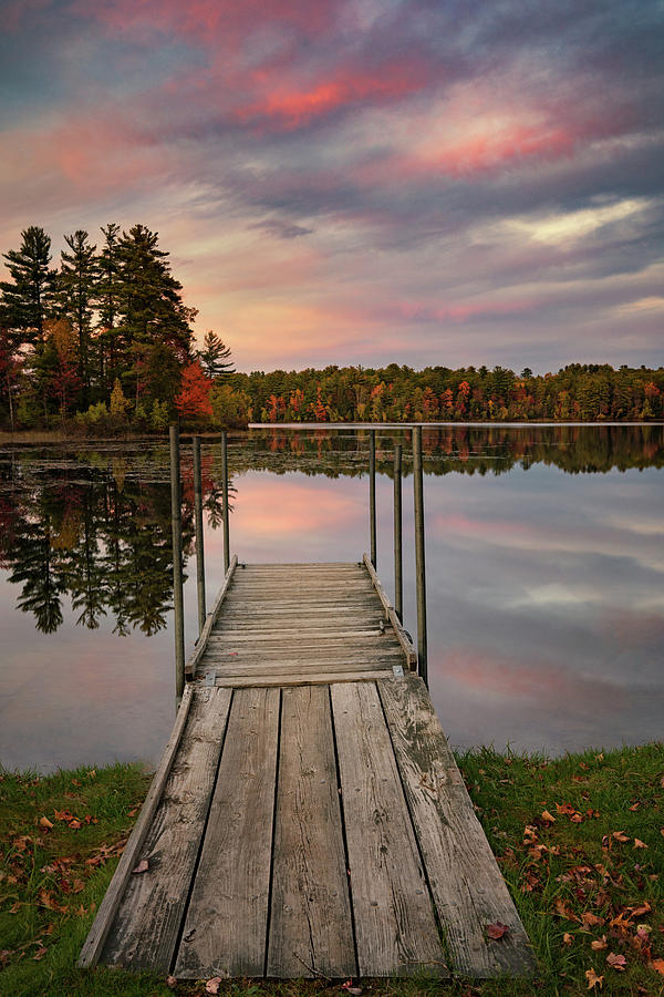 Peaceful Fall Evening Photograph by Darylann Leonard Photography