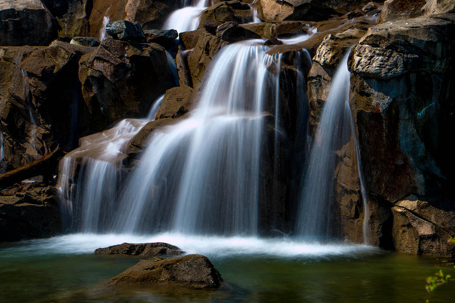 Flower Photograph - Peaceful Falls by Brad Walters