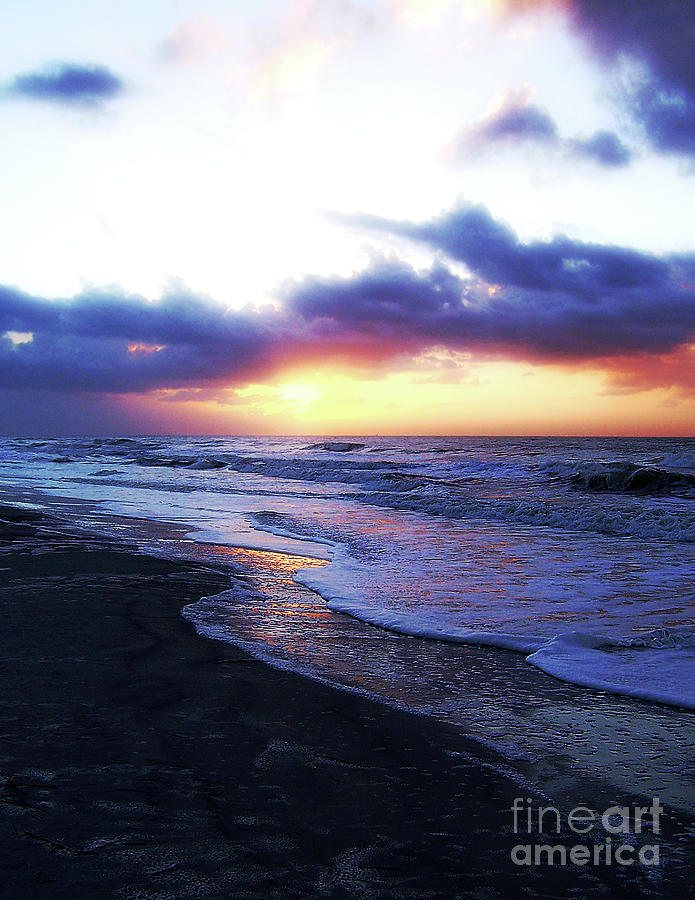 Peaceful Ocean Sunrise Digital Art by Phil Perkins