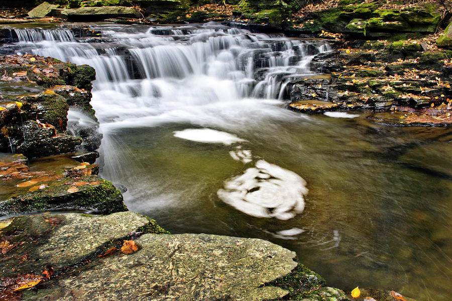 Peaceful Pool Waterfall Photograph by Christina Rollo