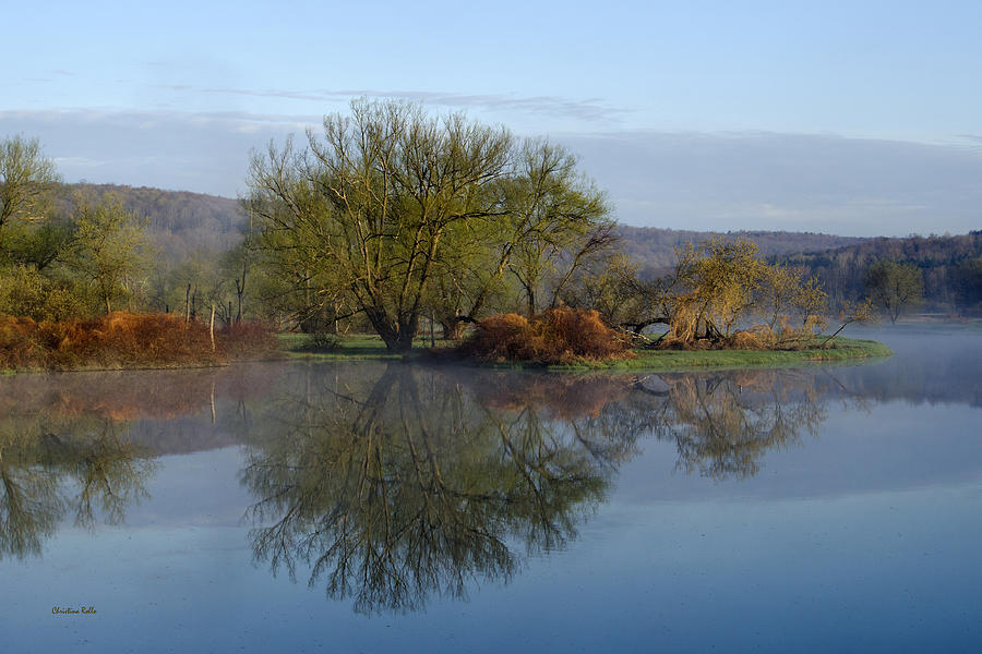 Peaceful Reflection Landscape Photograph by Christina Rollo
