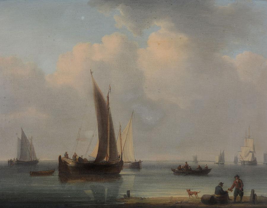 Peaceful sailing Painting by William Anderson