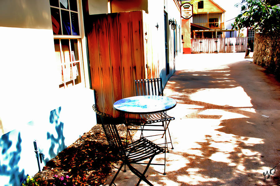 Peaceful Shopping Alley Photograph by Gina OBrien