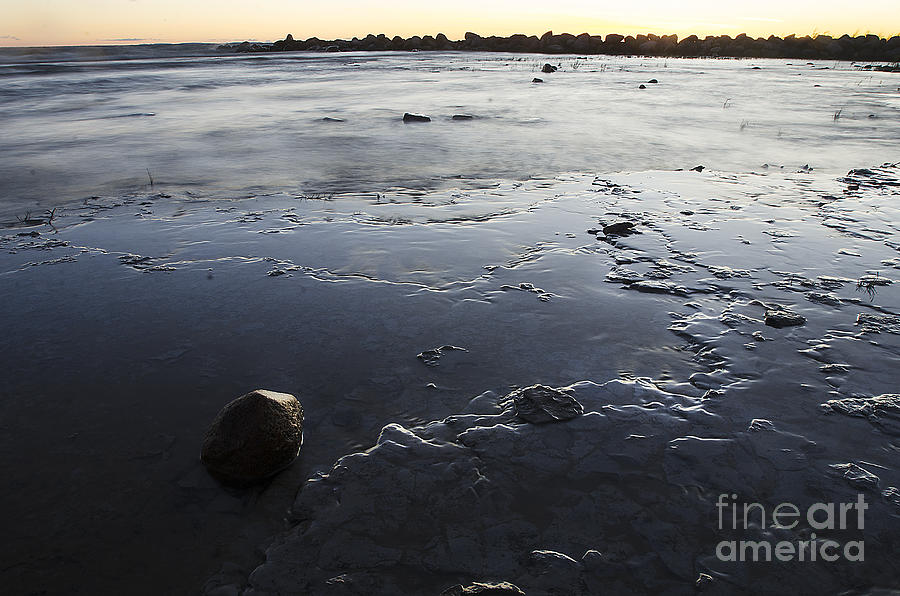 Peaceful Shoreline Shallows Photograph by Steve Somerville