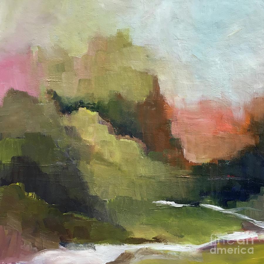 Peaceful Valley Painting by Michelle Abrams