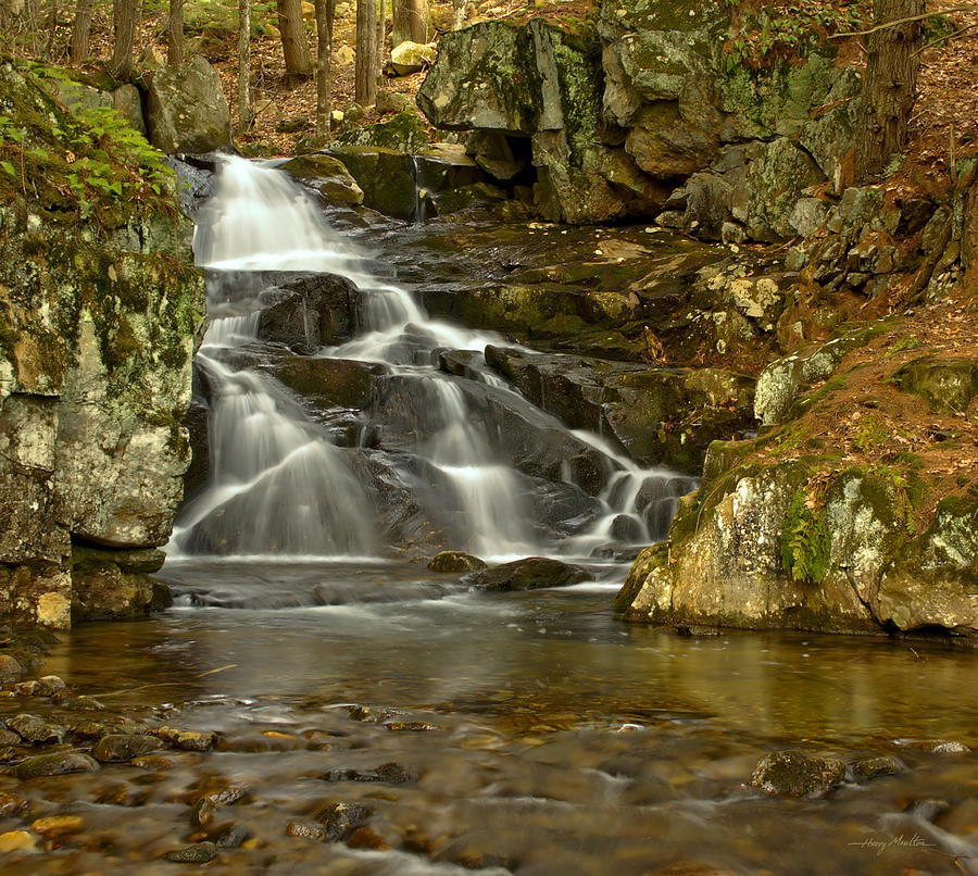 Peaceful Waterfalls Photograph by Harry Moulton