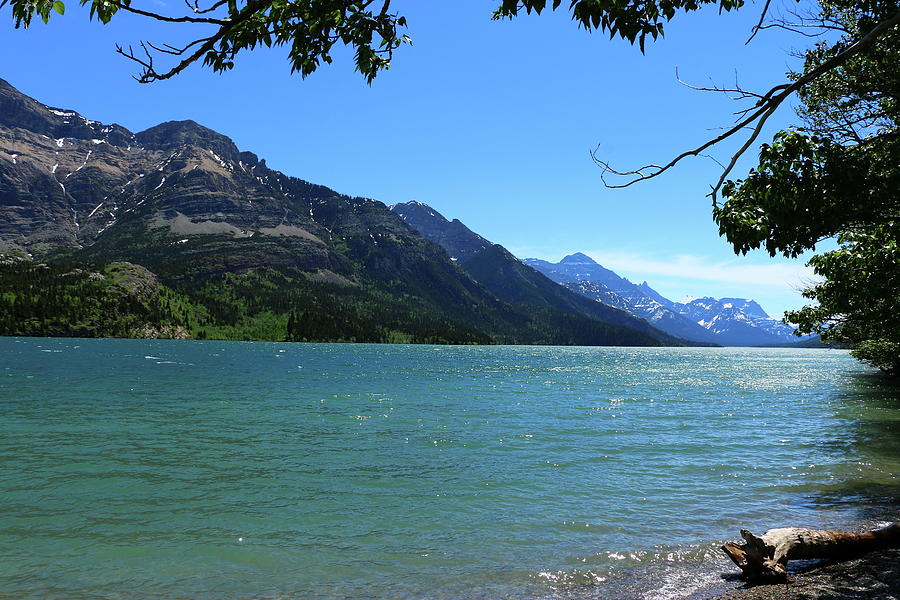Peaceful Waterton Lakes View Photograph by Christiane Schulze Art And Photography