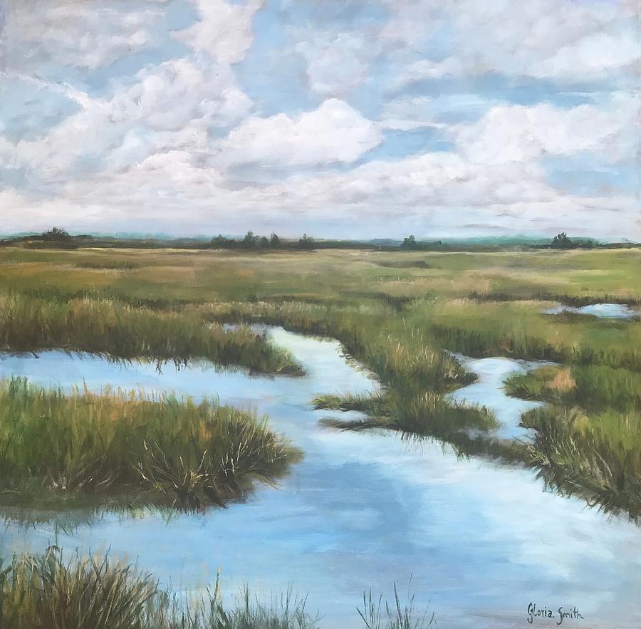 Peaceful Painting by Gloria Smith