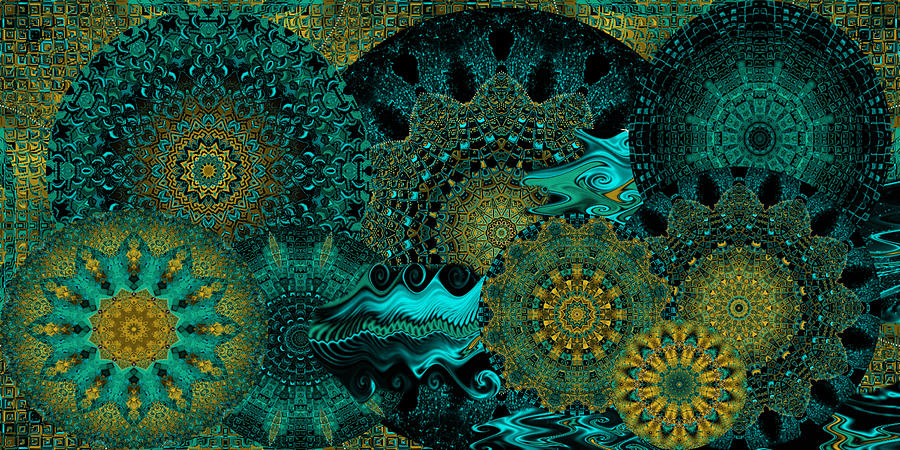 Peacock Fantasia Digital Art by Charmaine Zoe
