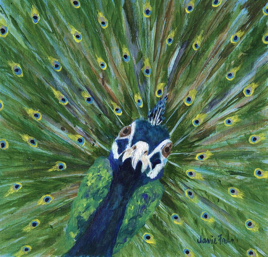 Peacock Painting