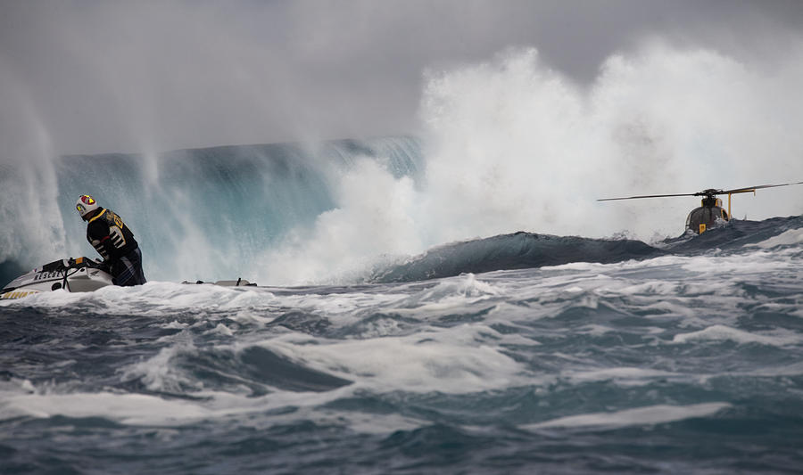 Peahi - Just Wrong Photograph by Harry Donenfeld