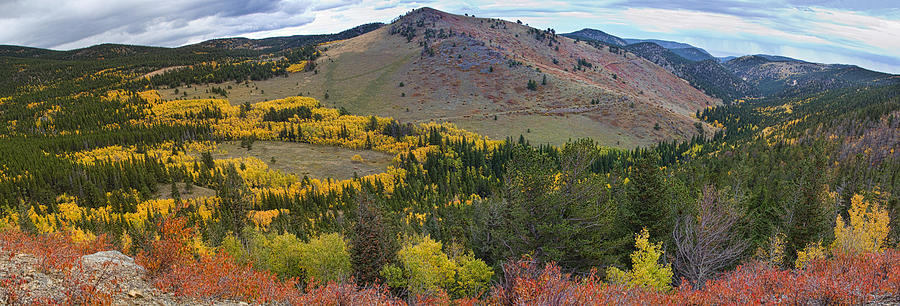 Peak To Peak Highway Boulder County Colorado Autumn View Photograph by James BO Insogna