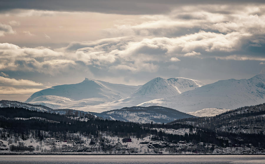 Peaks Near Rubbestad Norway Photograph by Adam Rainoff