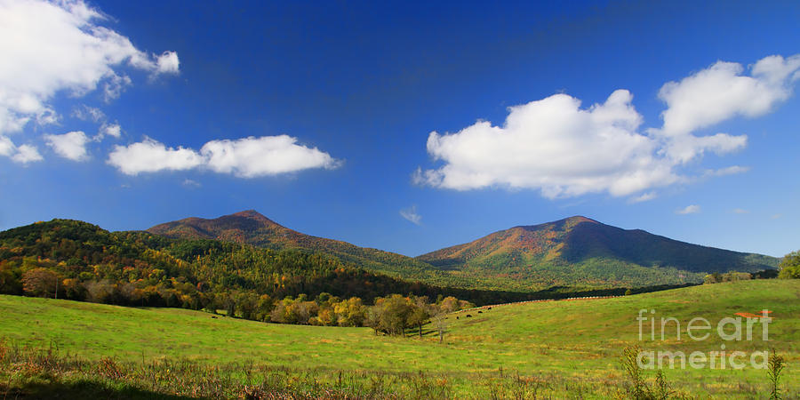 Peaks Of Otter Oct 11 Photograph By Rebecca Raybon Fine Art America