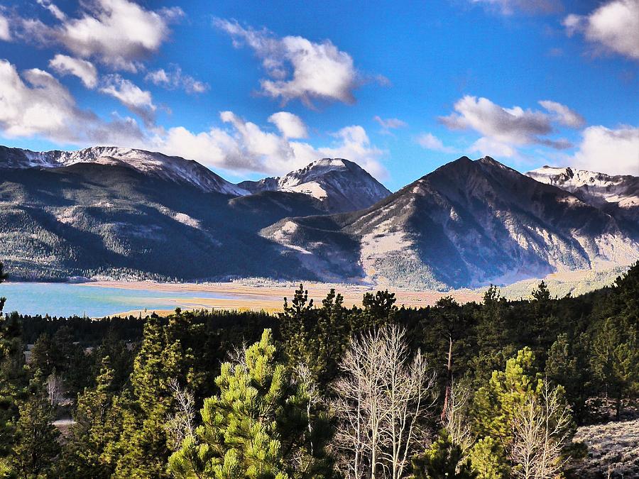 Peaks Over Twin Lakes Colorado Photograph by John Mallonee