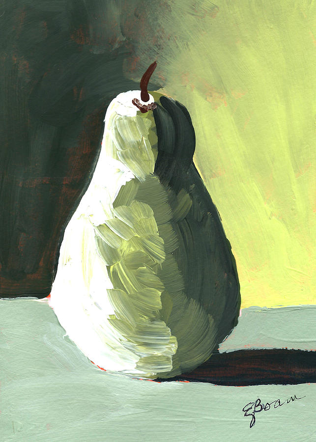 Pear 6 Painting by Elise Boam