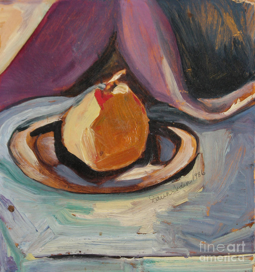 Pear Painting by Daun Soden-Greene