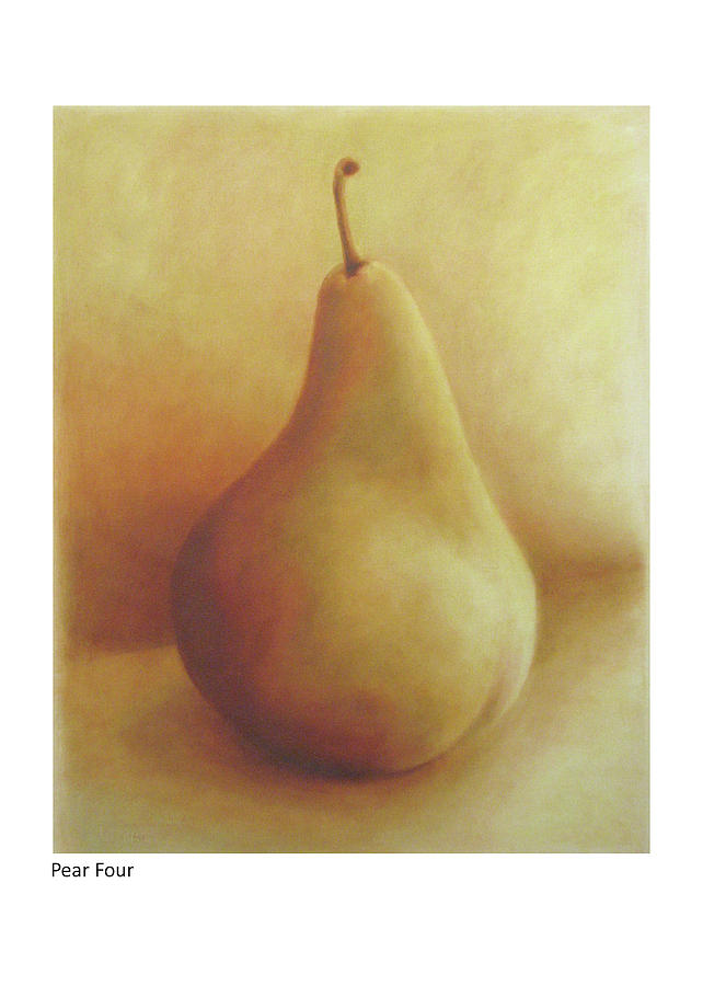 Pear Four Painting by Betsy Derrick