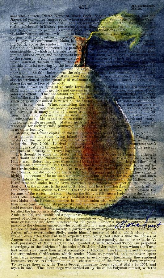 Pear in the Light Painting by Maria Hunt