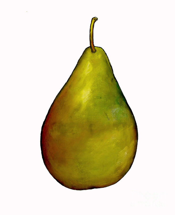 Pear Painting by Sarah Thompson-Engels